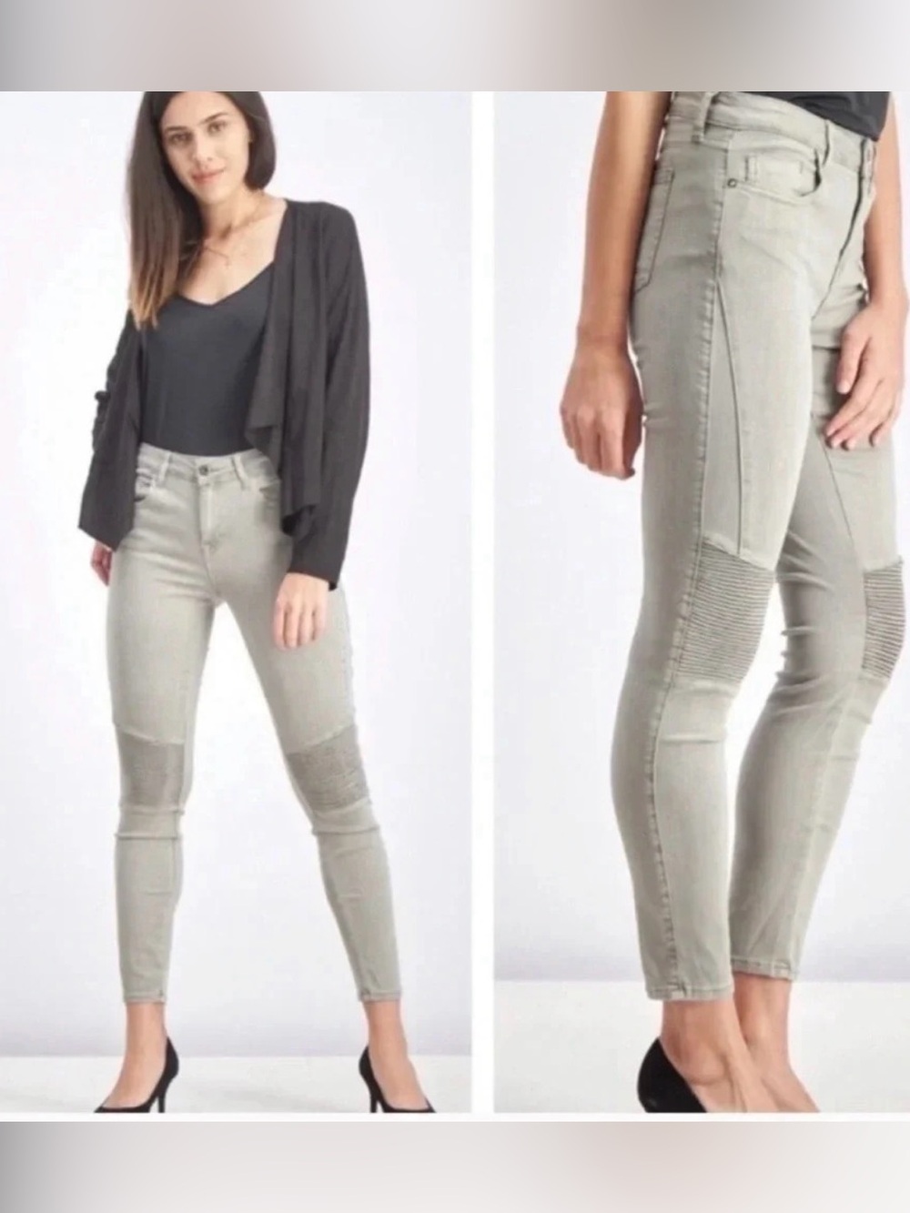 Pistola Audrey Moto Jeans Size 28